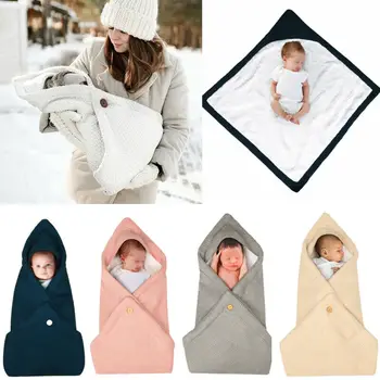 

Newborn Wrap Soft Pure Cotton Swaddle Blanket Baby Boys Girls Sleeping Bag