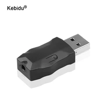 Kebidu 2 в 1 Bluetooth 5,0 аудио приемник передатчик беспроводной адаптер Мини 3,5 мм AUX Стерео Bluetooth передатчик для ТВ ПК автомобиля