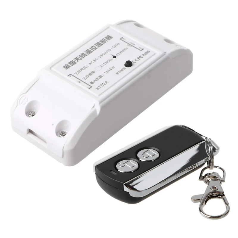 

AC 85V-250V Lighting Wireless Remote Control Switch Receiver 433MHz Controller