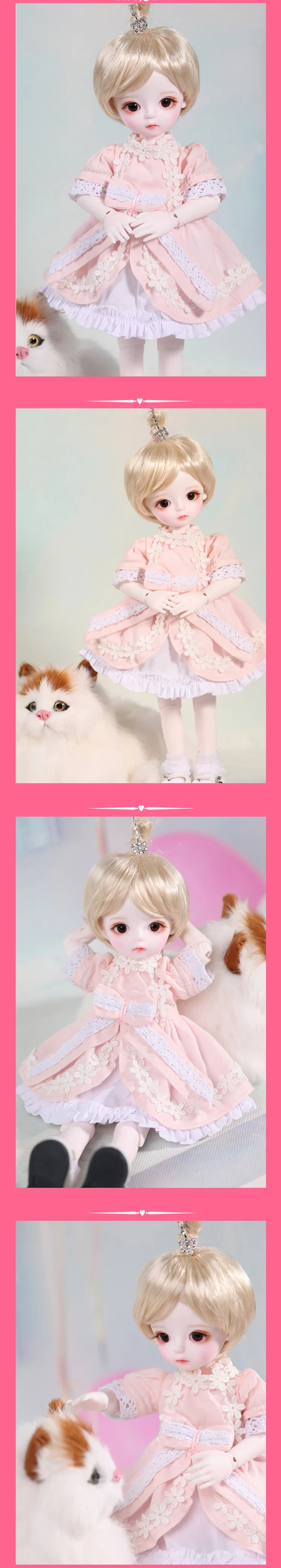 1/6 масштаб Обнаженная BJD Кукла Милый ребенок девочка BJD/SD смола фигурка кукла DIY модель игрушка подарок. Не входит в комплект одежды, обуви, парика A0125Cream YOSD