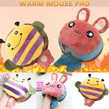 Зимний теплый USB Коврик для мыши с подогревом, коврик для мыши, грелка для рук с защитой запястья, теплые принадлежности#4n27