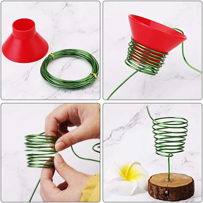 9 Rolls Bonsai Wires Anodized Aluminum Bonsai Training Wire with 3 Sizes(1.0 Mm,1.5 Mm,2.0 Mm),Total 147 Feet(Green