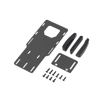 

1:10 RC Crawler Low Center of Gravity Battery Bracket Metal Battery Esc Relocation Plate for Axial SCX10 II Ax90046 RC Car Part