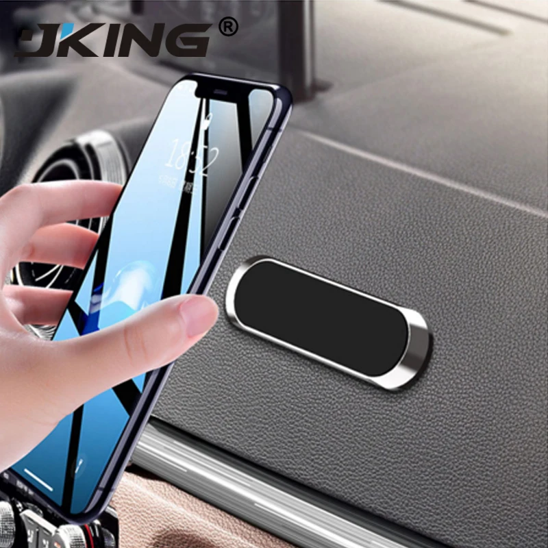 

JKING Mini Magnetic Car Phone Holder Metal Plate Magnet Cell Stand For iPhone Samsung Xiaomi In Car Smartphone Mount