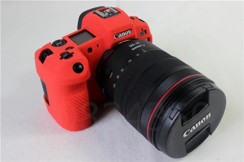 Силиконовая кожа брони чехол корпус протектор для Canon EOS R EOS RP EOSRP M100 M3 M6 M10 цифровая камера слинг сумка на плечо - Цвет: EOSRP
