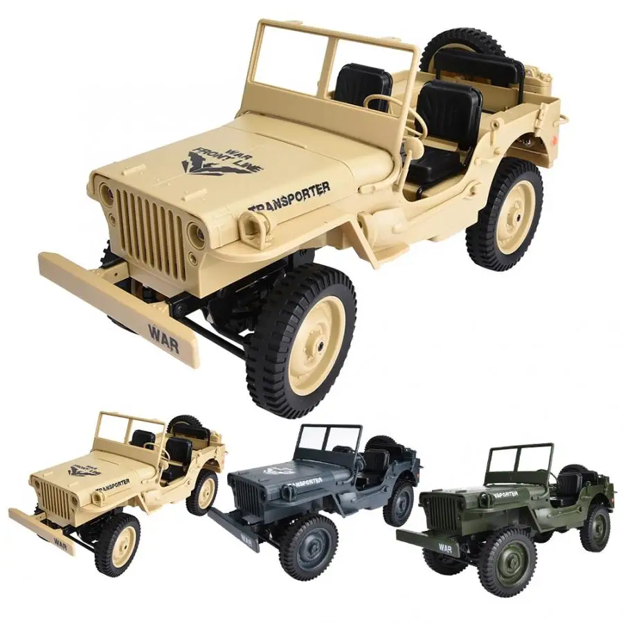 JJRC Q65 2,4 GHz 1/10 RC грузовик военный автомобиль 4 колеса внедорожник RC модель дистанционного управления альпинистский автомобиль военный грузовик