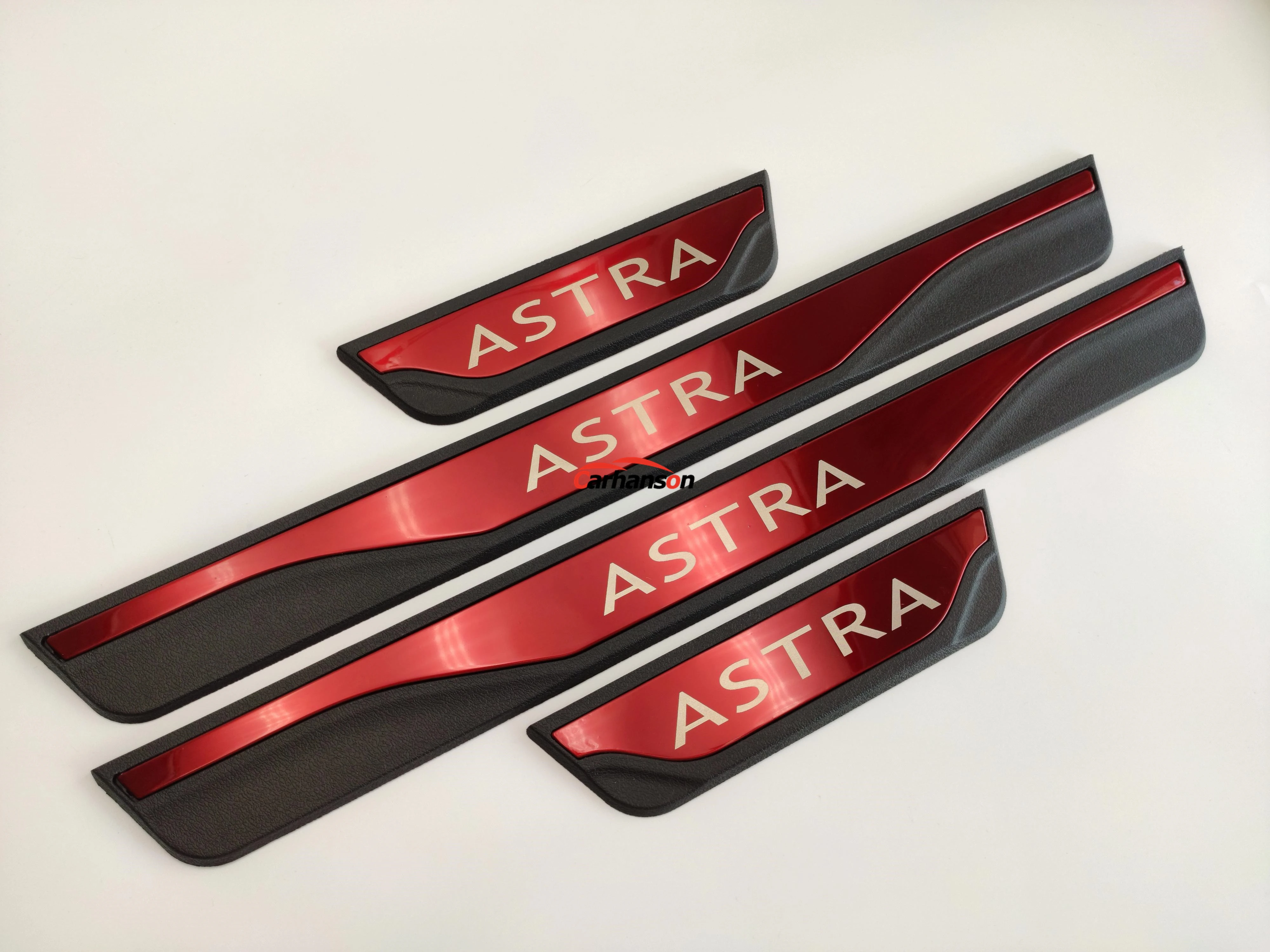 Дополнительная наклейка для автомобиля Opel Vauxhall Astra 2010- Накладка на порог Защитная крышка из нержавеющей оградительная защита Авто Stylig