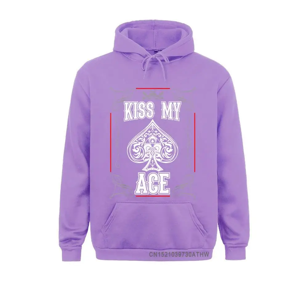Cute Young Sweatshirts Kiss My Ace Funny Ace of Spades Poker Shirt T-Shirt__4976 Hoodies  Long Sleeve Hoods Hip hop Kiss My Ace Funny Ace of Spades Poker Shirt T-Shirt__4976purple