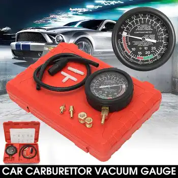 

Carbon Steel Carburettor Carb Vacuum Gauge Balancer 2/4 Cylinder Kit For Honda For Toyota For Chrysler For Mazda For Chevy