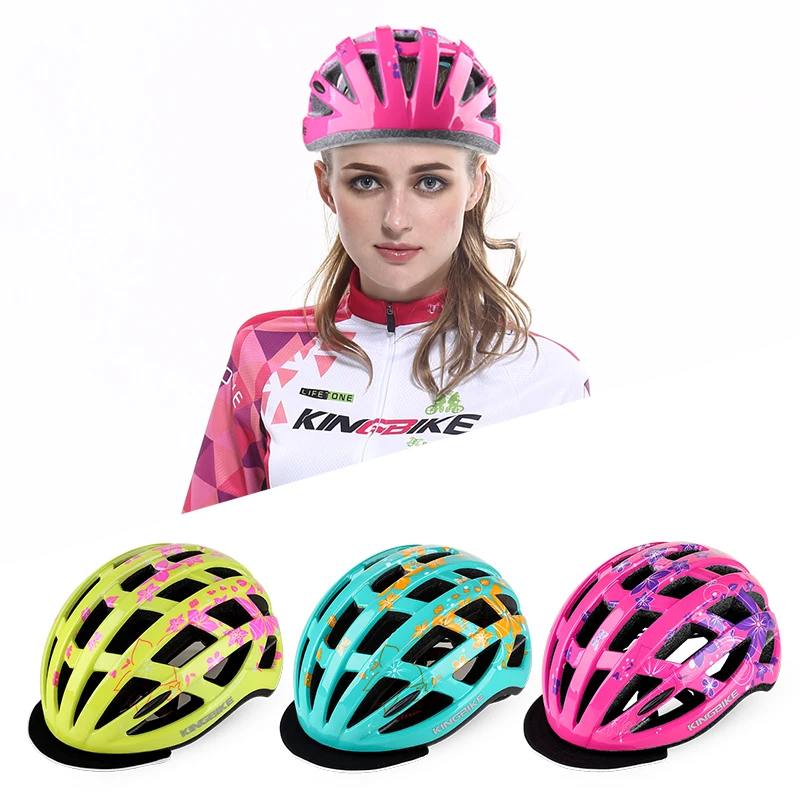 Kingbike Casco De Ciclismo Con Tapa Eps Funda De Ordenador Casco De Bicicleta Mtb Integralmente Molde Ciclismo Bicicleta De Montana Casco Naranja Rosa Casco Para Bicicleta Aliexpress