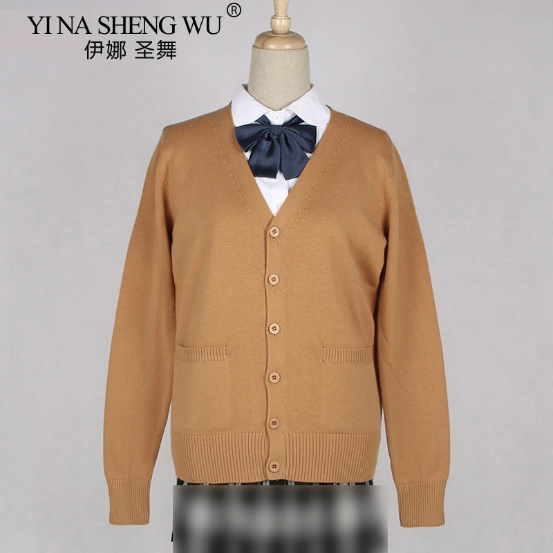 School JK Uniform Sweater Coat Anime Cosplay Costumes For Girls japanese school uniform
