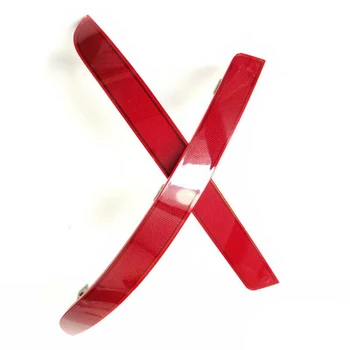 

1 Pair Rear Bumper Reflector ABS Red For Mercedes-Benz GL Class 2013-2019 New And High Quality