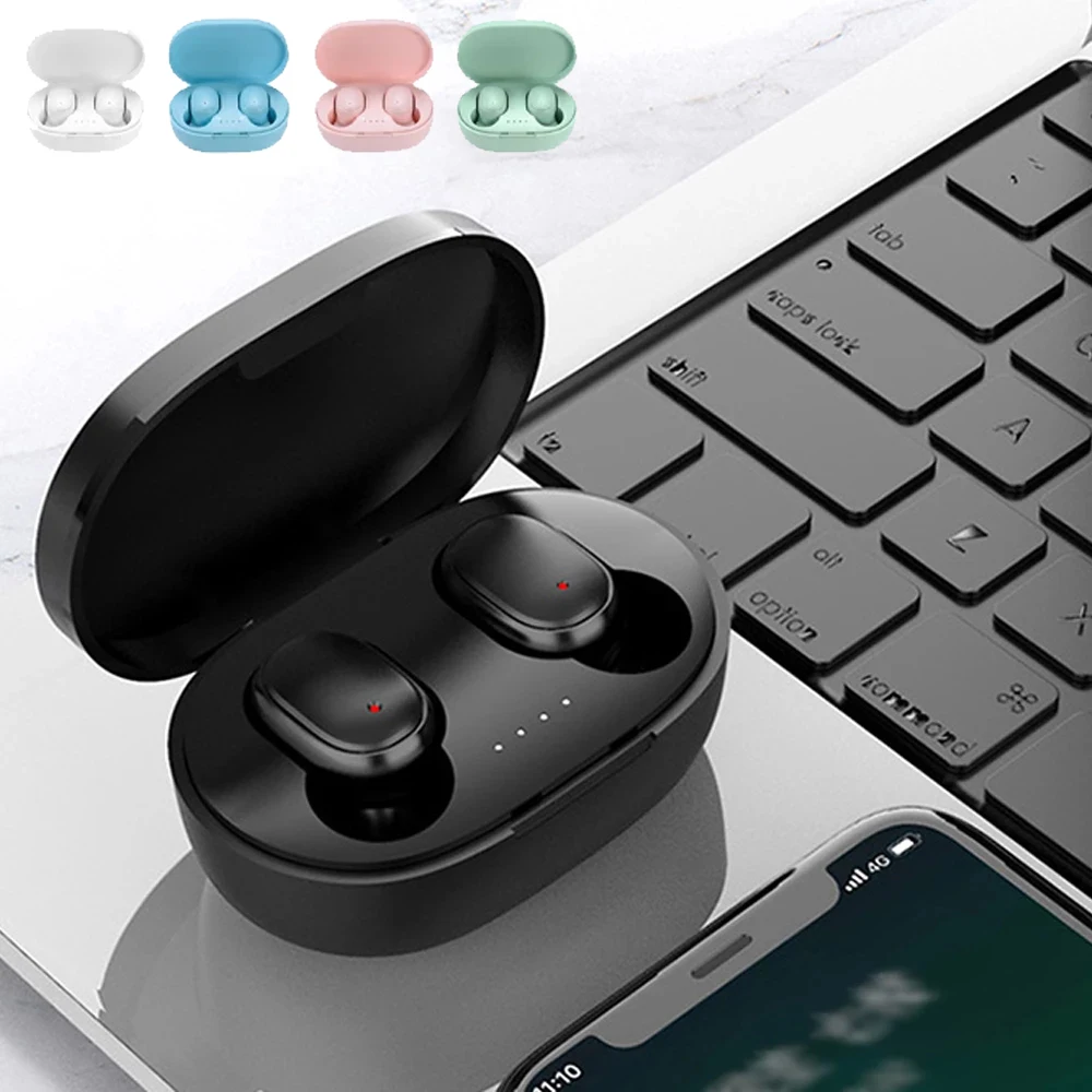 Auriculares TWS A6S PRO, inalámbricos por Bluetooth, auriculares estéreo con cancelación de ruido para Xiaomi, IPhone, Huawei y Samsung