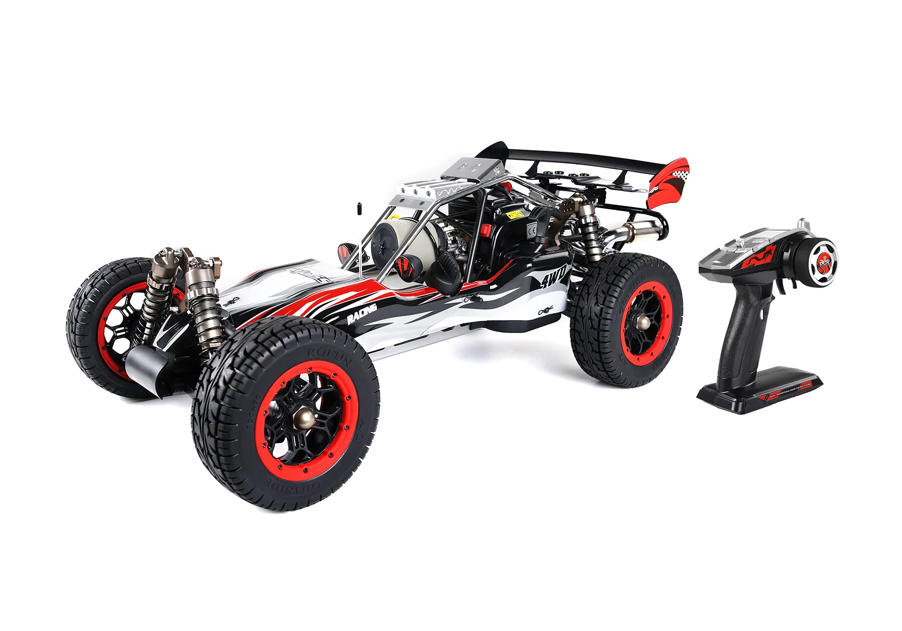 ROFUN ROVAN BAHA5S 1:5 Petrol машину 45cc двух-удар четырехточечный фиксированный бензиновый двигатель
