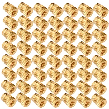 

100pcs Embedment Nut Knurled M3 Thread Brass Nut Embedment Nut Insert Nut for Printing 3D Printer