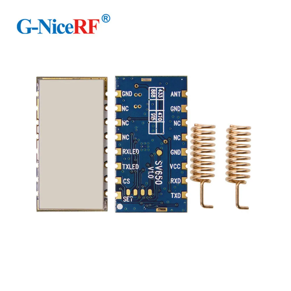 2pcs/pack SV650 500mW RS485 interface 915MHz radio data modem | Мобильные телефоны и аксессуары