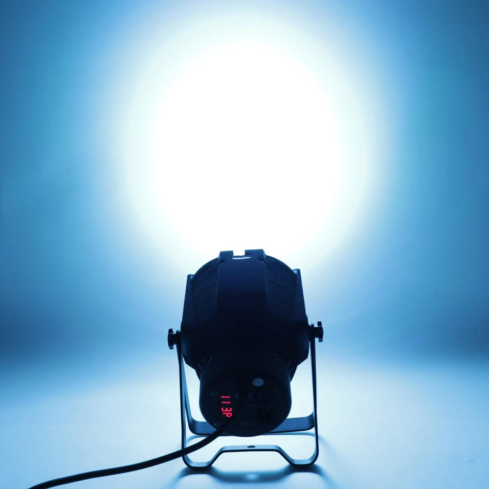 

AC100V-240V 80W 4-in-1 7-RGBW LED Auto/Sound/DMX Purple Light DJ Bar Party Stage Light Black JA55