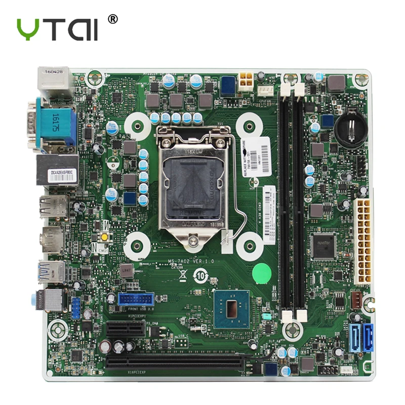 MS-7A02 для hp 400 G3 SFF настольная материнская плата 798930-001 799156-001 799156-601100% протестированная неповрежденная