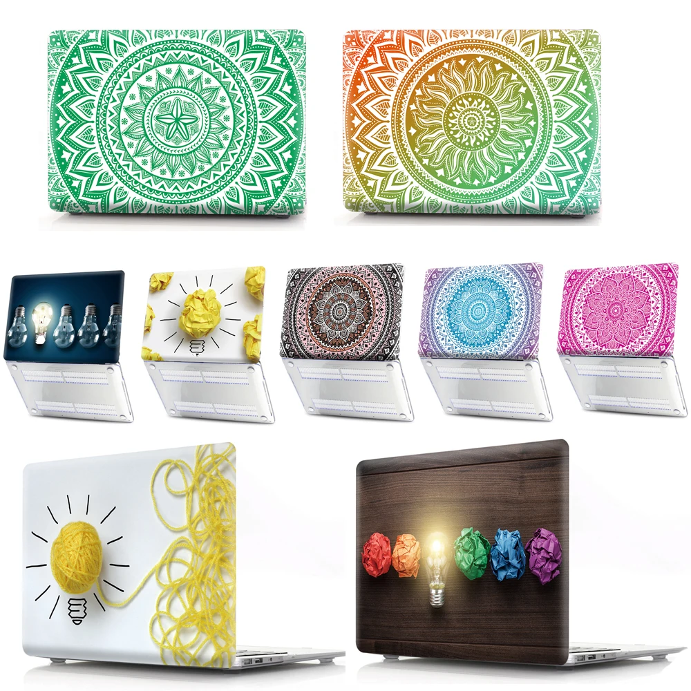 Индивидуальный подарок ПВХ жесткий чехол для Apple Macbook Air Pro retina 11 12 13,3 15 дюймов ноутбук чехол для Mac pro 13 w. Сенсорная панель A1932