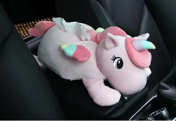 pink unicorn Игрушек! Милые плюшевые игрушки прекрасный мультфильм Единорог длинные руки обезьяна Шиба кошка ягодицы мягкая ткань чехол на день рождения Рождественский подарок - Цвет: pink unicorn