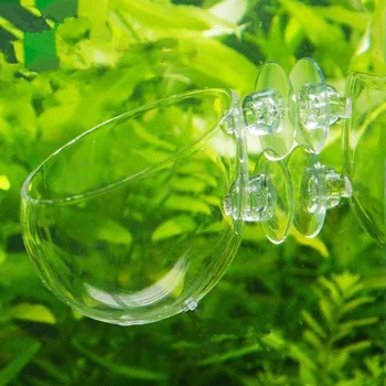 

Aquarium Fish Tank Glass Live Plant Cup Pot Crystal Red Shrimp Holder Terrarium Glass Container Home Landscape Decor