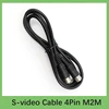 S Cable de vídeo 4 pines macho a macho TV conectar s-video Cable para proyector VCR DVD envío gratis ► Foto 1/6