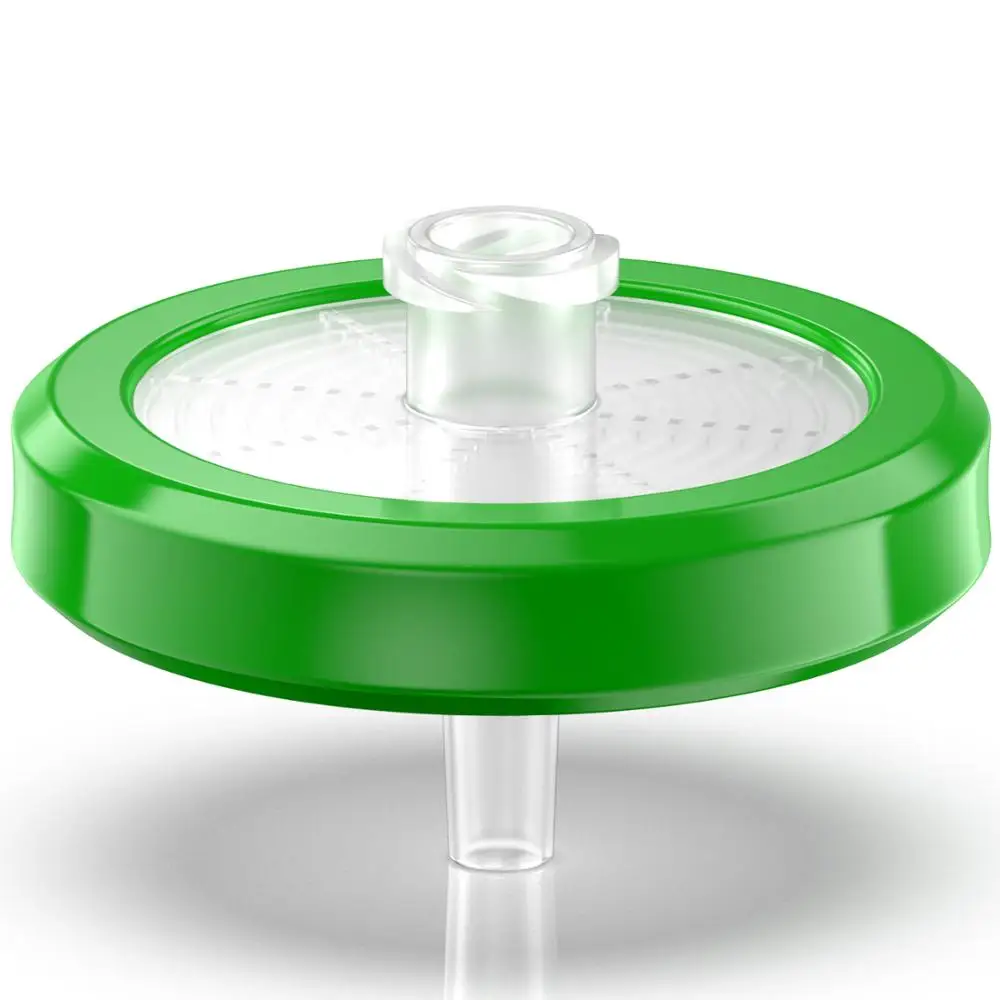 Ks-Tek 개별 포장 멸균 주사기 필터, PES막, 0.22μm 구멍 크기, 33mm 직경, 10 개