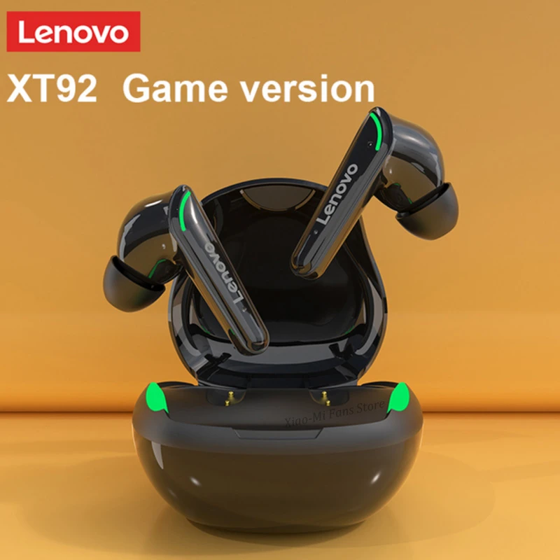 Lenovo XT92 Auriculares TWS con Micrófono, cascos con bluetooth 5.1, baja latencia, profesionales, videojuegos, estéreo 9D, HiFi|Auriculares audífonos| - AliExpress