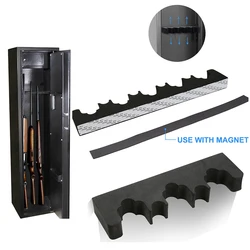 Porte pistolet en mousse multifonctionnel, Portable, canon, bande magnétique, accessoires de chasse, intérieur et extérieur, support mural EVA 