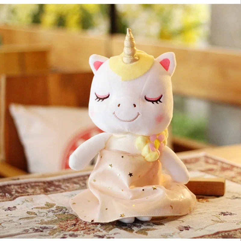 Soft Unicorn Plush Toys Lovely Kawaii Stuffed Animal Unicorn Doll Pillow Toys For Children Creative Birthday Gift for Girls (10)
