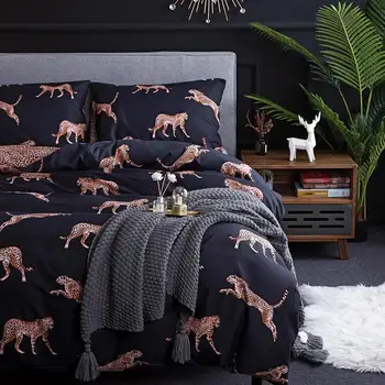 

50Panther Duvet Cover 240/220 Luxury Bedding Set 200/200 Duvet Cover Sets 1 persoons NL01#