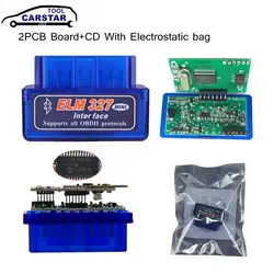 2023 Newest ELM327 V1.5 PIC18F25K80 ELM327 OBD2 Scanner ELM 327 Bluetooth-compatible Android/PC ELM 327 OBD2 Adapter ELM327 V1.5