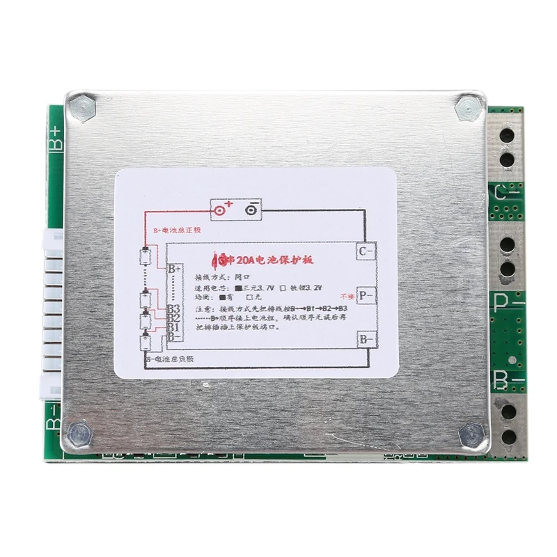 10S 36V 20A литий ионная Lipolymer плата защиты батареи BMS PCB для E Bike EScooter|Аксессуары