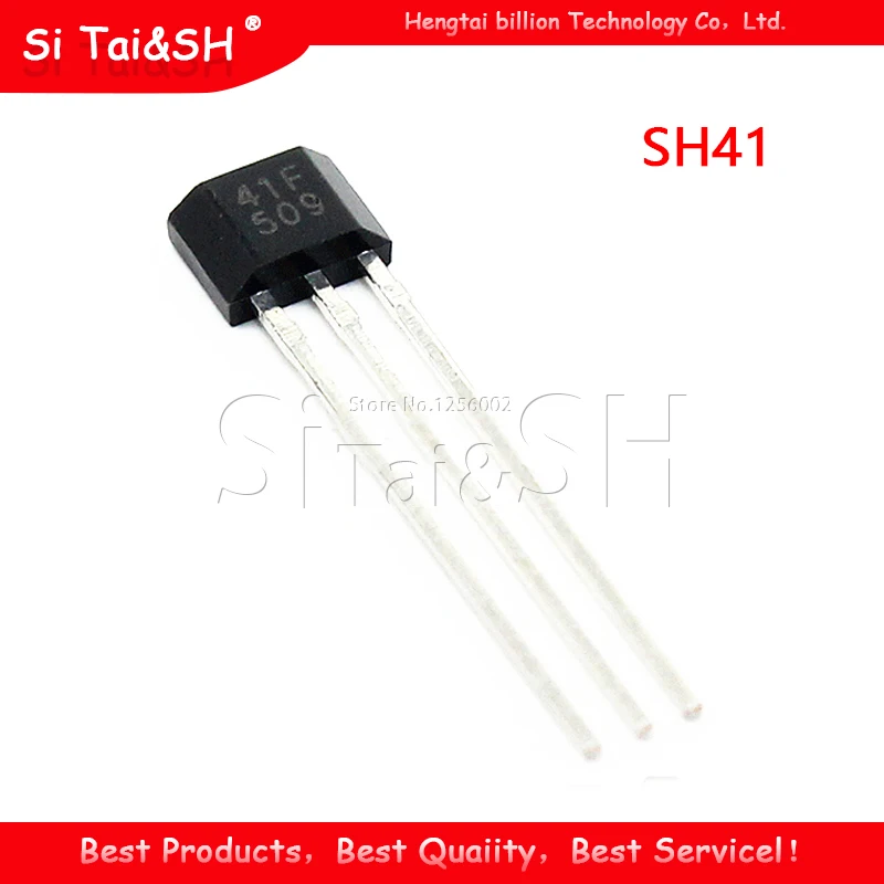 10PCS 41F TO-92S 0H41 SH41 SS41F OH41F TO-92 S41 Bipolar Hall Element Sensor Motor Electric Car | Электронные компоненты и