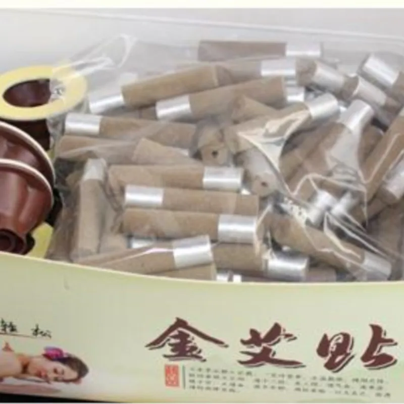 Moxa stick 50 grain of moxa candle five years Chen 40:1 moxibustion stick Chinese mugwort article moxibustion instrument YiZhuYi