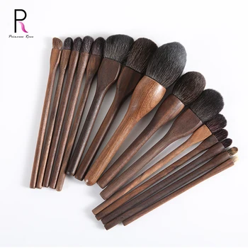 

High quality single brush mountain wool wooden handle soft foundation brush professional makeup kit Набор кистей для макияжа