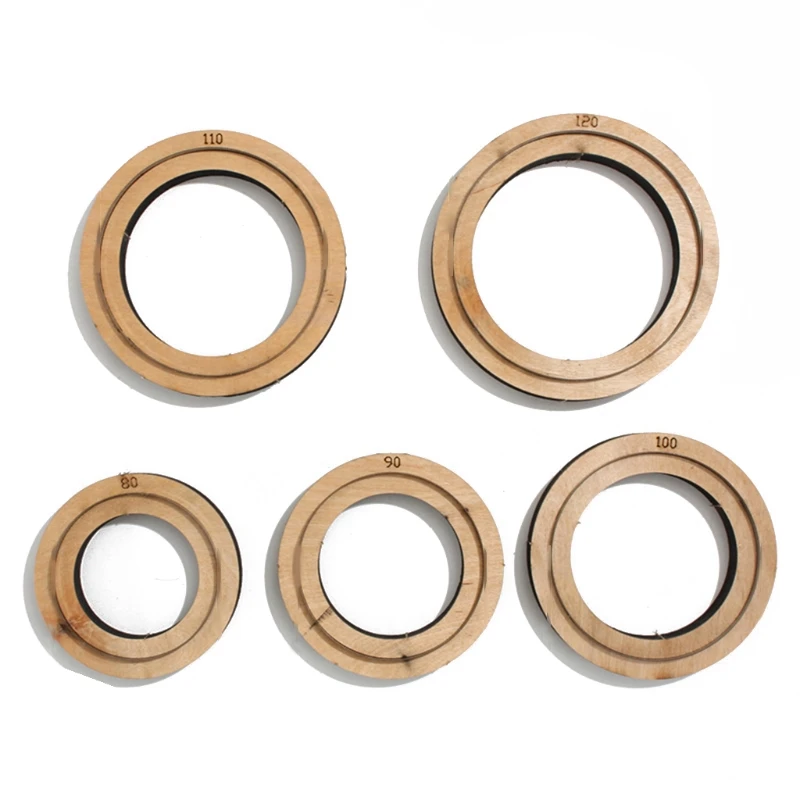 5 PCS Leather Cutting Die Circle Cutter Mould DIY Craft Embossing Punch Tools | Украшения и аксессуары