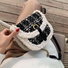 Осенне-зимняя атмосферная Маленькая женская сумка модная Новая модная Корейская Стильная универсальная маленькая сумка-мессенджер седельная сумка