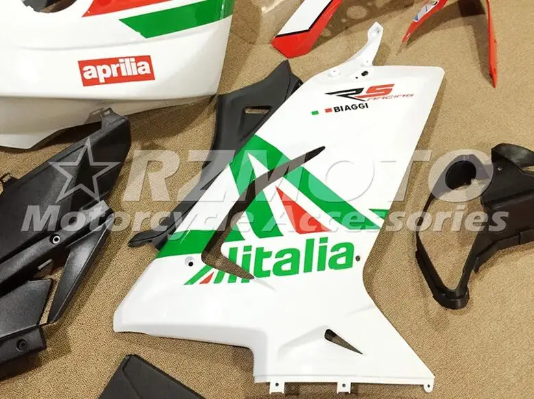4 подарки ABS впрыск набор для ухода за кожей пригодный Aprilia RS125 06 07 08 09 10 11 RS4 РСВ 125 2006 2011 Обтекатели на заказ 11