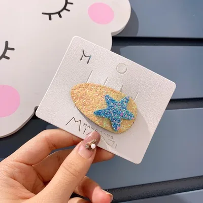 2 Корейский Япония новые блестки конфеты Мультфильм Облако заколка для волос милые дети BB клип шпильки для волос для девочек Аксессуары - Цвет: 2