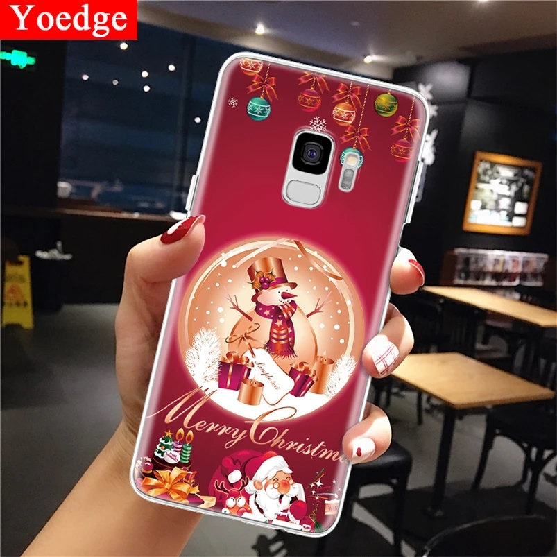 

Christmas Snowman Gifts TPU Case For Samsung Galaxy A10 A20 A20E A30 A40 A50 A60 A70 M10 M20 M30 S8 S9 S10 Plus Note 9 10 Cover