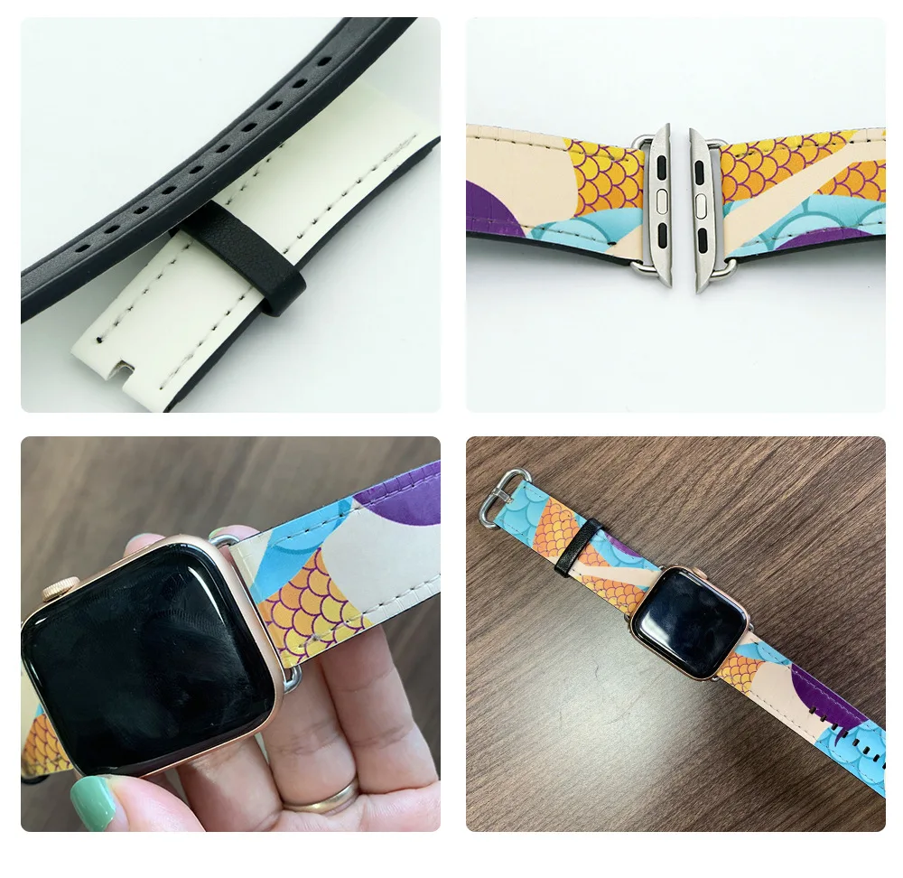 Sublimação em Branco Relógio para Apple Consumíveis de Impressão de Transferência de Calor em Branco em Branco Frete Grátis Lote Apple Wach Diy 12 Pçs - 5 Frete grátis 12 pçs lote sublimação em