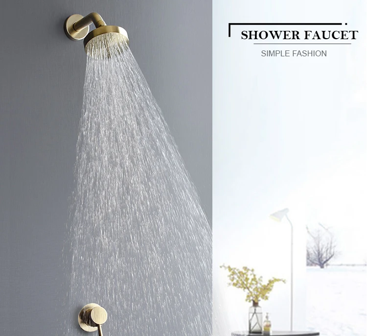 De Latão De Parede, Ouro Escovado, Luminária