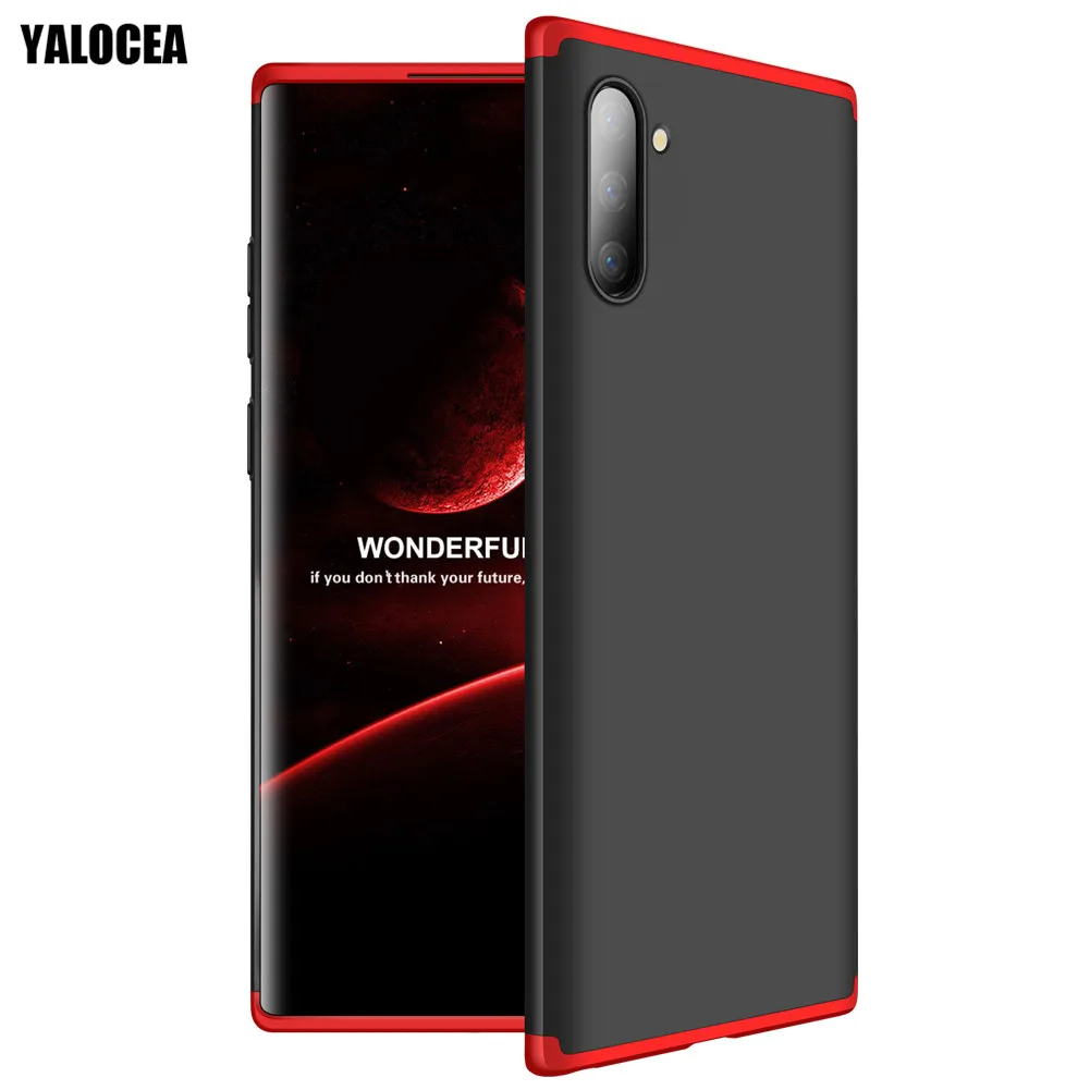 

For Samsung Note 10 Case 360 Degree Full Protection Hard PC Back Cover Cases For Samsung Galaxy Note 10 Plus 10+ 5G Coque Fundas