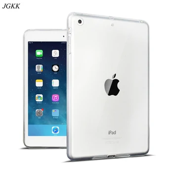 

JGKK for iPad Pro 12.9 2015 2017 2018 Case Silicone Soft Cover for Apple iPad Pro 12.9 Cases TPU Back Protective Cover Clear