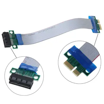 

OOTDTY PCI-E1X Slot Relocate Male to Female Riser Card Extender Extension Cable Adapter
