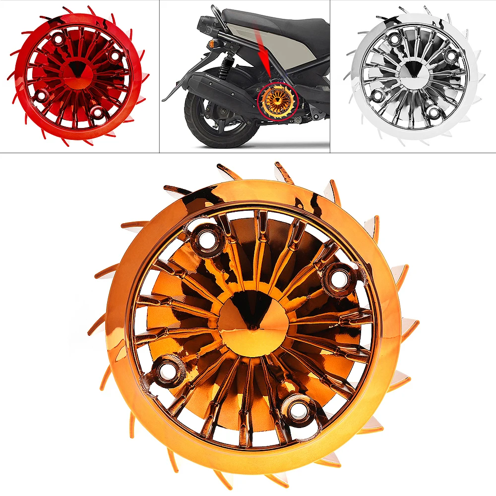 

Gold Color Modified Motorcycle Motorbike Engine Heat Disspation Cover + Electroplating Surface for SEP MOS BWS125 GTR Cygnus X