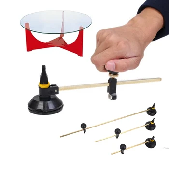 

Cutter Compasses Home&Garden Crafts 6-Wheels Cup Suction Cutting Circle Tool