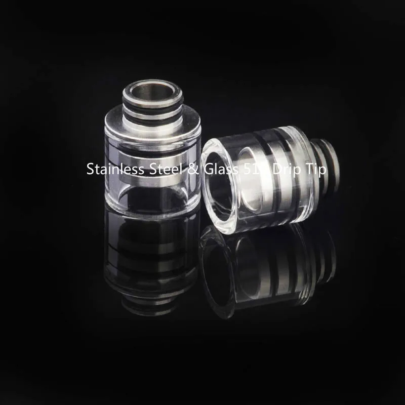 Стекло из нержавеющей стали с широким отверстием VWM integra rta/uwell Valyrian 2 II V2/wismec amor NS pro