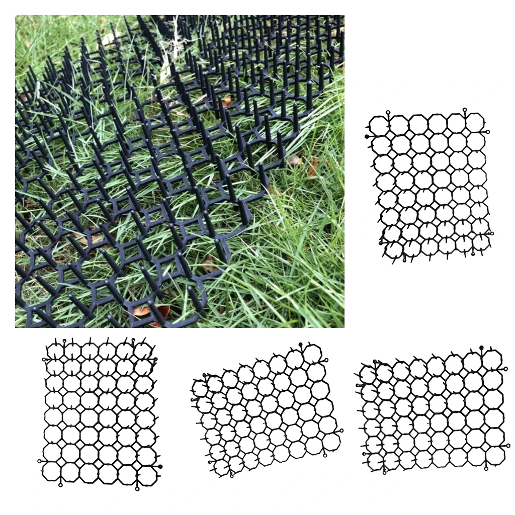 4x Cats Dog Scat Mat Repellent Mats Prevents Pet Away Anti-cat From Herbs